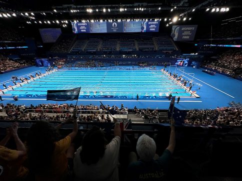Lani Pallister in the 800m freestyle